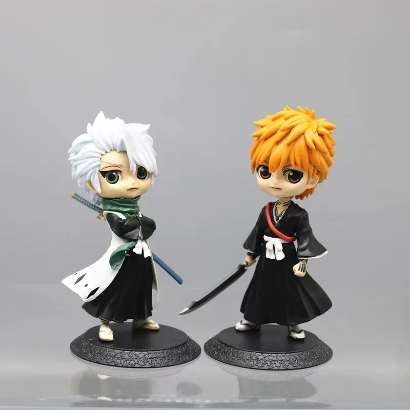 14cm BLEACH Kurosaki Ichigo Hitsugaya Toushirou Anime Action Figure Toys Doll Collection Christmas Gift
14cm BLEACH Kurosaki Ichigo Hitsugaya Toushirou Anime Action Figure Toys Doll Collection Christmas Gift
