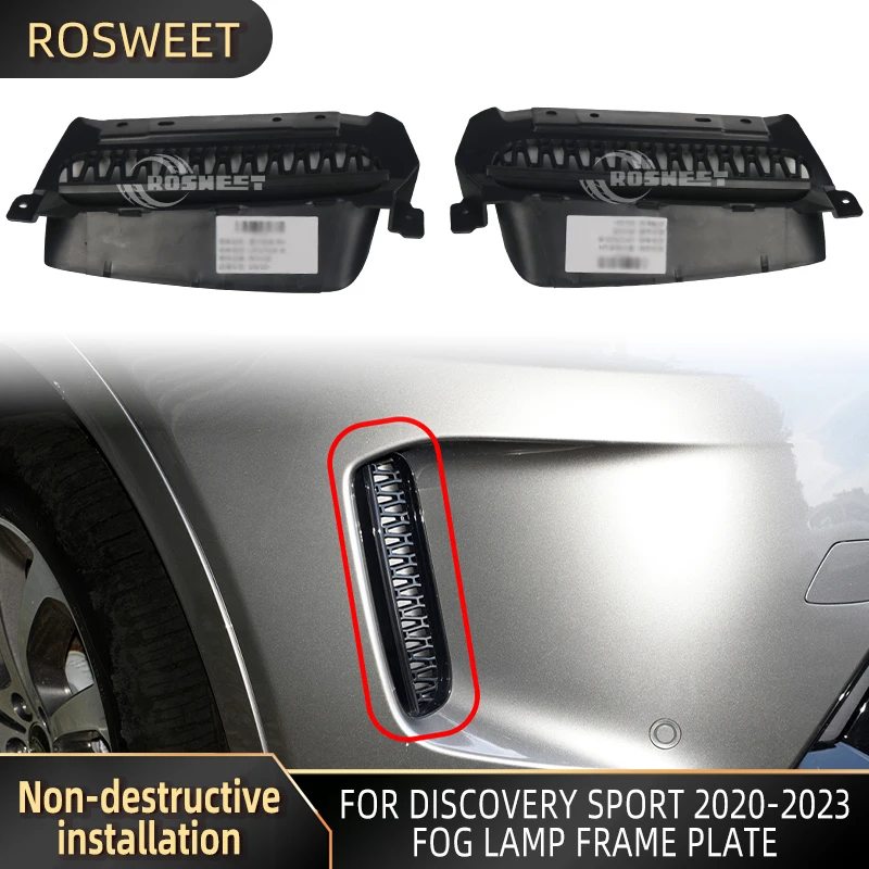 Car Front Bumper Fog Lights Frame Plate For Land Rover Discovery Sport 2020-2023 L550 Fog Lamp Frame Cover
Car Front Bumper Fog Lights Frame Plate For Land Rover Discovery Sport 2020-2023 L550 Fog Lamp Frame Cover