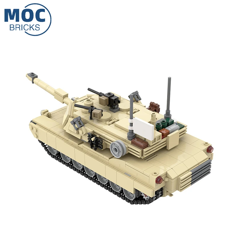 USA Military Series M1A2 Abrams Main Battle Tank Model Suit DIY Assembling Building Block Toys Children's Gifts
USA Military Series M1A2 Abrams Main Battle Tank Model Suit DIY Assembling Building Block Toys Children's Gifts