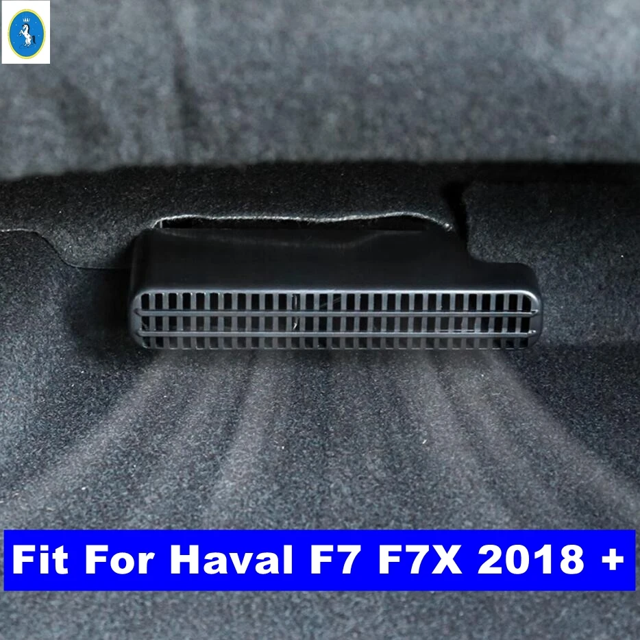 

Car Seat Bottom AC Air Duct Vent Anti-blocking Plastic Protection Cover For Haval F7 F7X 2018 - 2023 Black Interior Accessories