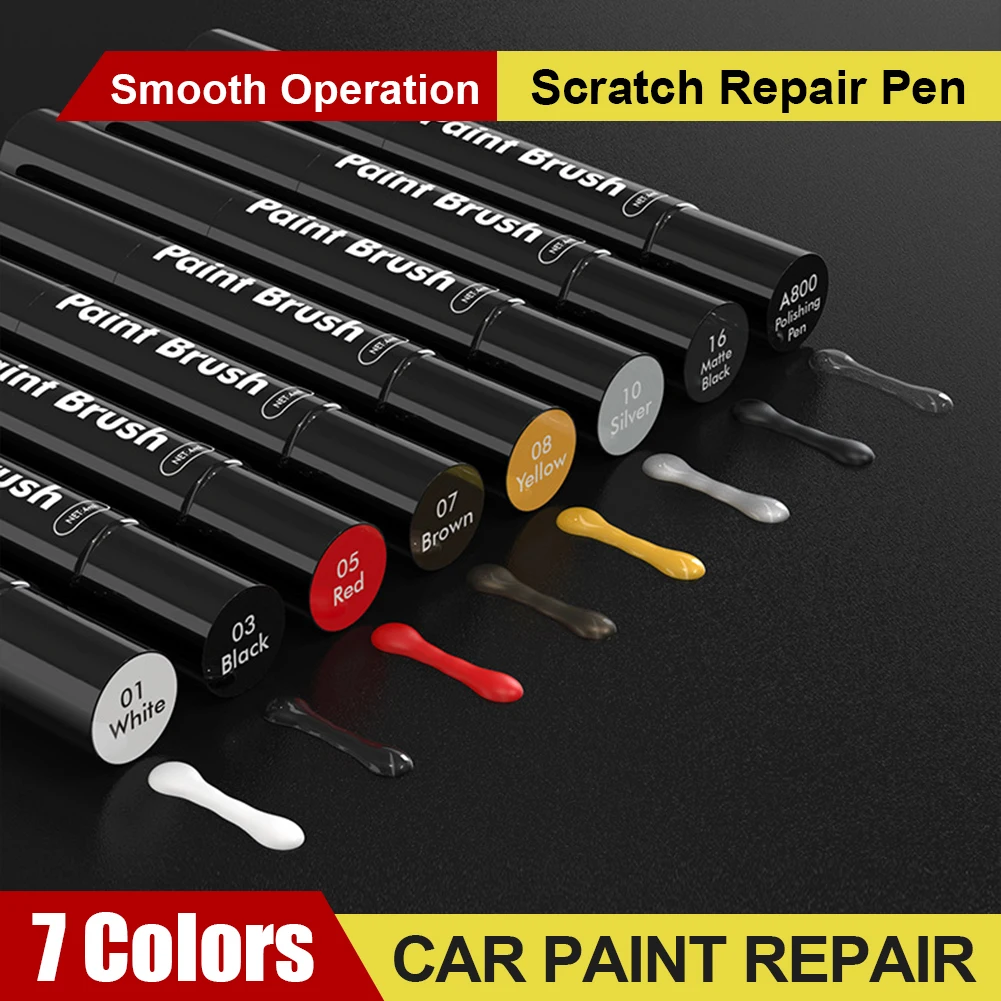 Universal Car Paint Scratch Repair Pen Colorful Paint Pen Touch Up Pen Waterproof Repair Maintenance Paint Care Car Accessories
Universal Car Paint Scratch Repair Pen Colorful Paint Pen Touch Up Pen Waterproof Repair Maintenance Paint Care Car Accessories