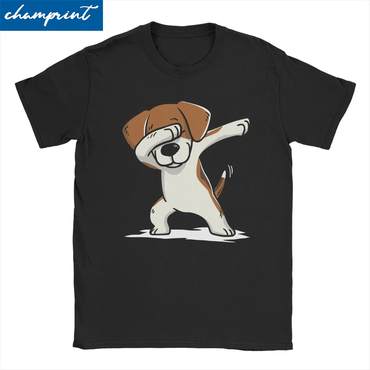 Забавные футболки для мужчин и женщин Dabbing Beagle, винтажные футболки из чистого хлопка с круглым вырезом, женская одежда
Забавные футболки для мужчин и женщин Dabbing Beagle, винтажные футболки из чистого хлопка с круглым вырезом, женская одежда