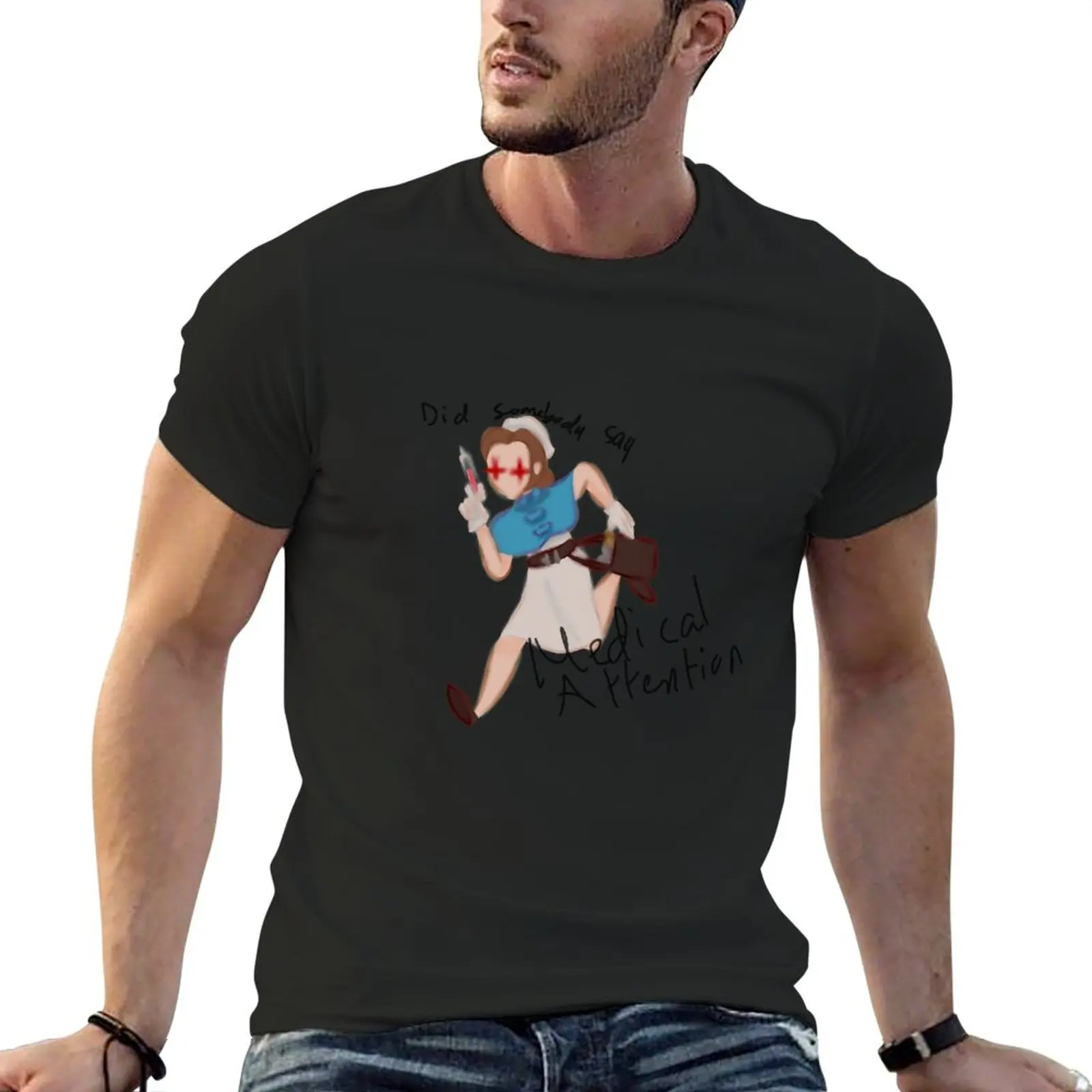 Medic T-Shirt Anime t-shirt plus size t shirts animal print shirt for boys shirts graphic tees designer t shirt men
Medic T-Shirt Anime t-shirt plus size t shirts animal print shirt for boys shirts graphic tees designer t shirt men