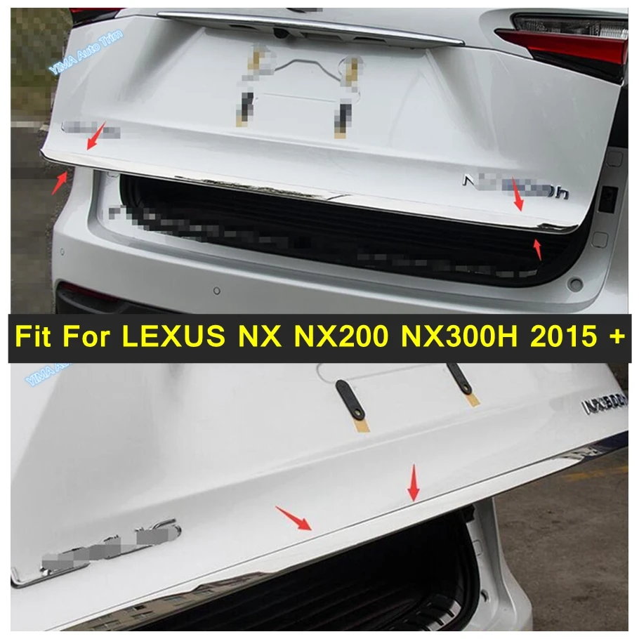 Lapetus Auto Styling Rear Tail Trunk Tailgate Lid Decoration Stickers Cover Trim Fit For LEXUS NX NX200 NX300H 2015 2016 2017
Lapetus Auto Styling Rear Tail Trunk Tailgate Lid Decoration Stickers Cover Trim Fit For LEXUS NX NX200 NX300H 2015 2016 2017