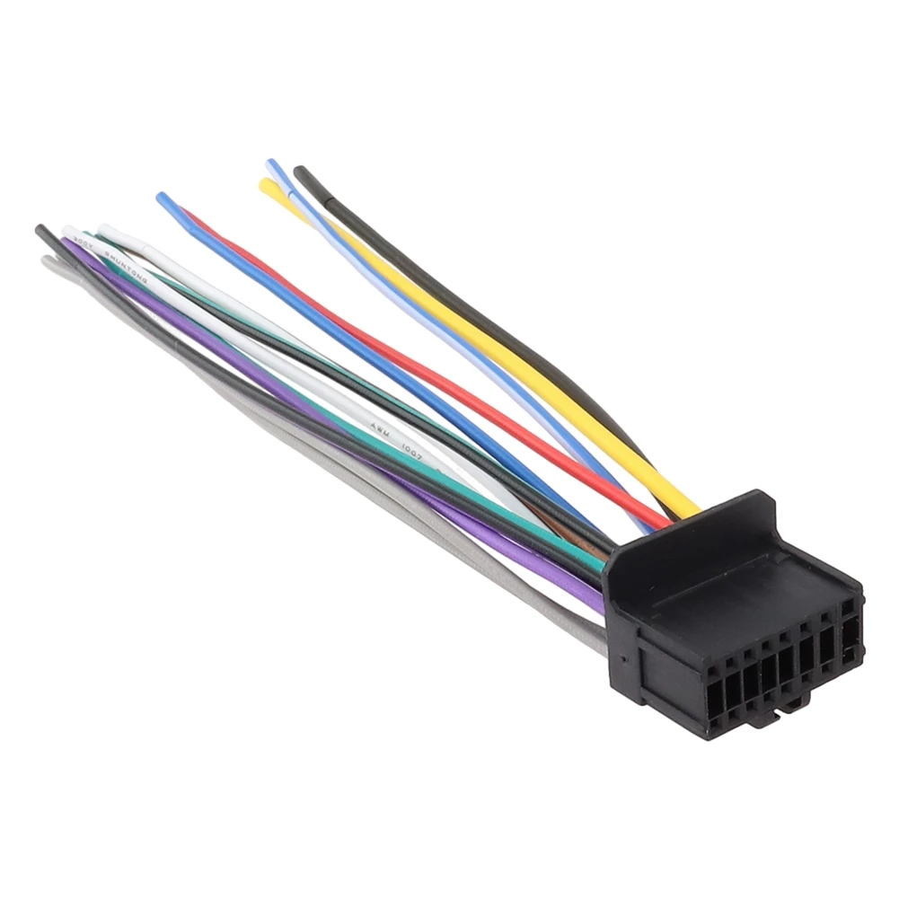 16Pin Car Stereo Radio Wiring Harness Connector For Pioneer DEH12/DEH23/DEH2300/DEH1450/DEH24F/DEH34 Radio Harness
16Pin Car Stereo Radio Wiring Harness Connector For Pioneer DEH12/DEH23/DEH2300/DEH1450/DEH24F/DEH34 Radio Harness