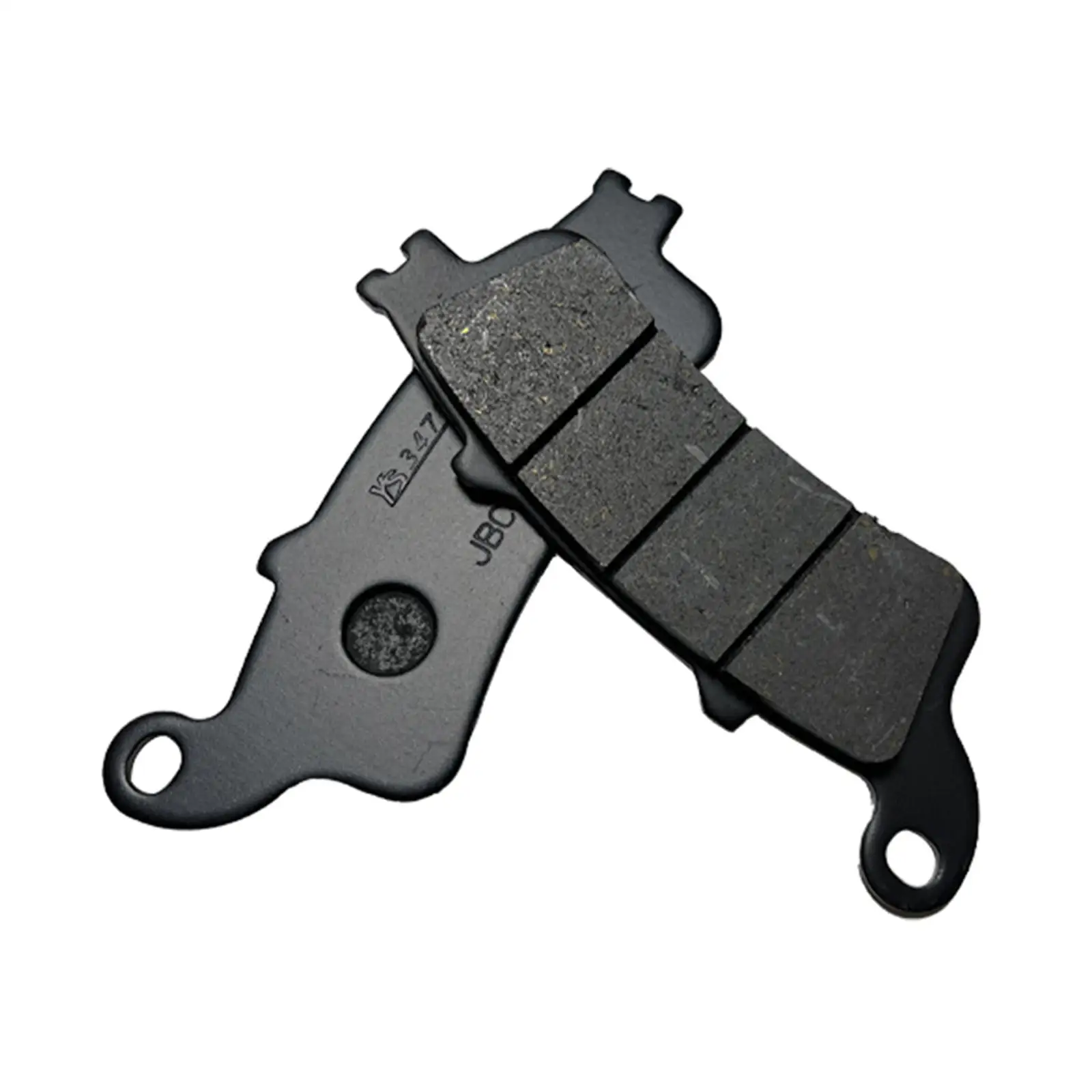 

Front and Rear Brake Pads Easy Installation Direct Replace Convenient Compact Black Accessory Universal Fit for Kawasaki Kl