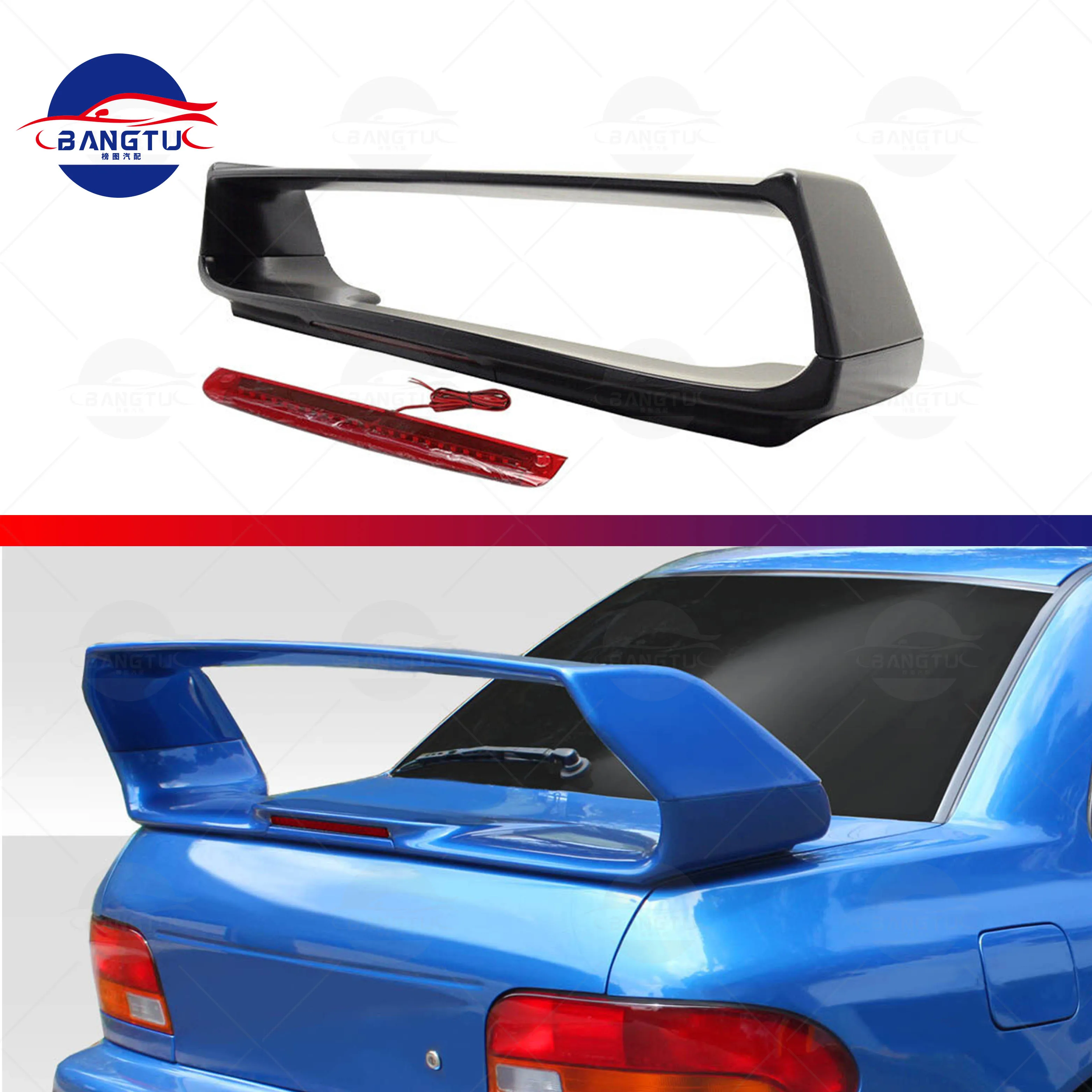 ABS Spoler подходит для 02-07 Subaru Impreza WRX STI спойлер для багажника с задним тормозом
ABS Spoler подходит для 02-07 Subaru Impreza WRX STI спойлер для багажника с задним тормозом