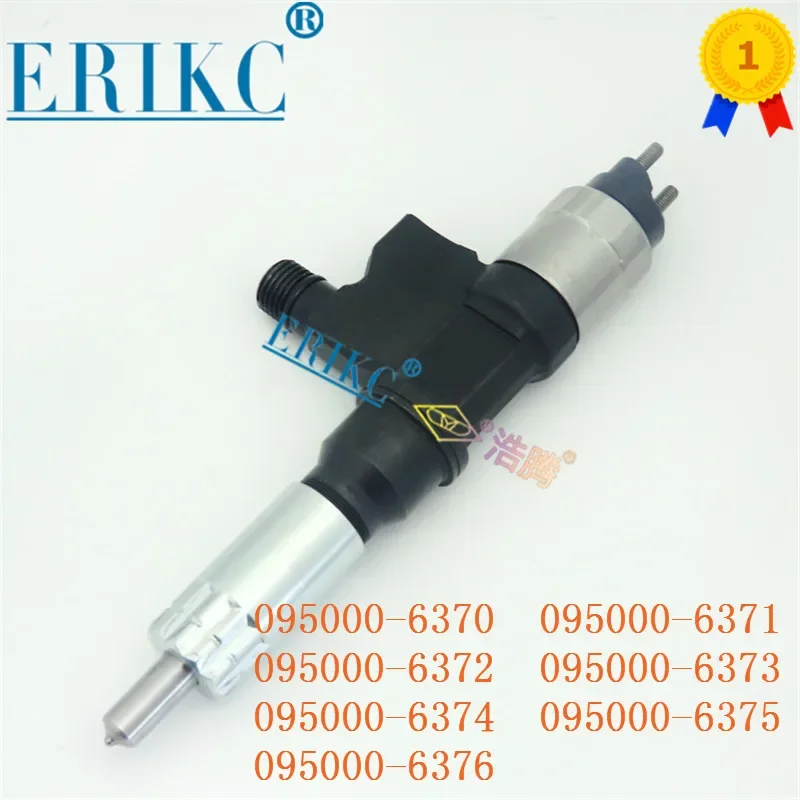 

095000-6370 Original Genuine Diesel Injector Assy 095000-6371 8-97609789-0 Injector Sprayer for Denso ISUZU 4HK1 6HK1 Euro IV