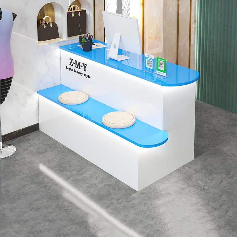 Modern Design Reception Desks Corner Display Space Small Reception Desks Nordic Office Mostrador Negocio Commercial Furniture
Modern Design Reception Desks Corner Display Space Small Reception Desks Nordic Office Mostrador Negocio Commercial Furniture