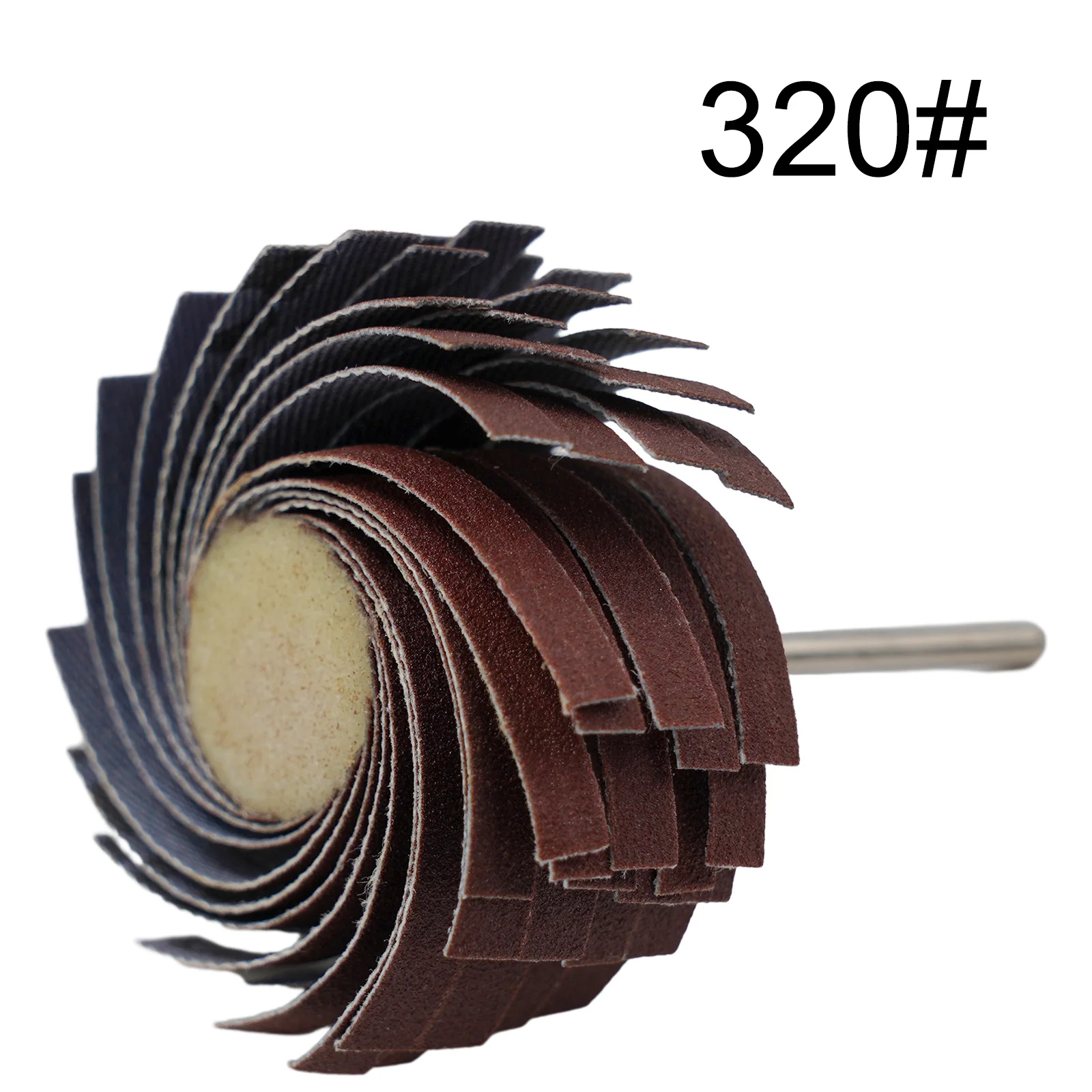 1pc Grinding Buffing Sandpaper Flap Wheel Rotary Tool Accessories 3mm Shank 80-600 Grit For Wood Plastic Polishing Power Tools
1pc Grinding Buffing Sandpaper Flap Wheel Rotary Tool Accessories 3mm Shank 80-600 Grit For Wood Plastic Polishing Power Tools
