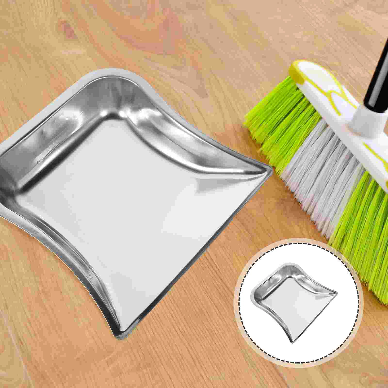 Household Trash Shovel Stainless Steel Litter Scoop Durable Dustpan Cleaning Shovel Office Desktop Trash Cleaning Gadget
Household Trash Shovel Stainless Steel Litter Scoop Durable Dustpan Cleaning Shovel Office Desktop Trash Cleaning Gadget