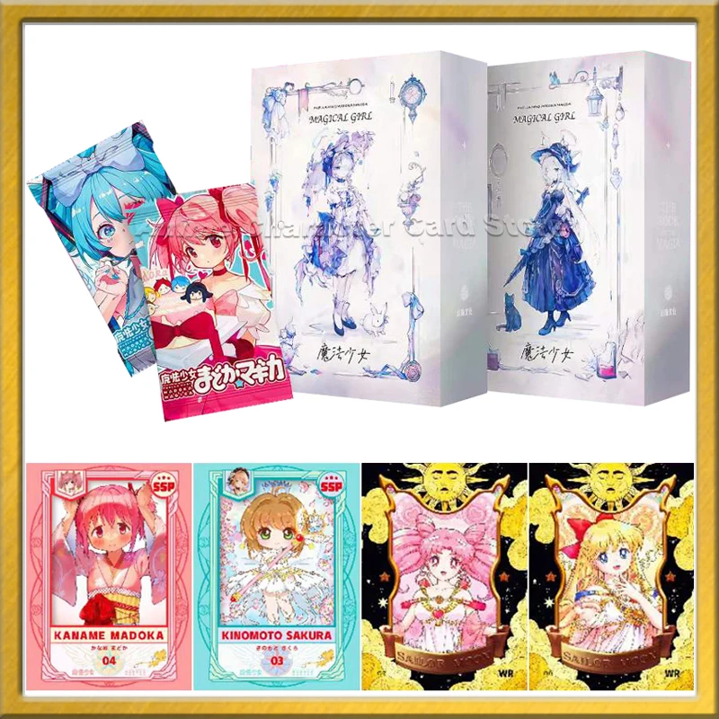 Anime Sailor Moon Card Captor SAKURA Puella Magi Madoka Magica Hatsune Miku Linkage Series Collection Cards Children's Gifts
Anime Sailor Moon Card Captor SAKURA Puella Magi Madoka Magica Hatsune Miku Linkage Series Collection Cards Children's Gifts