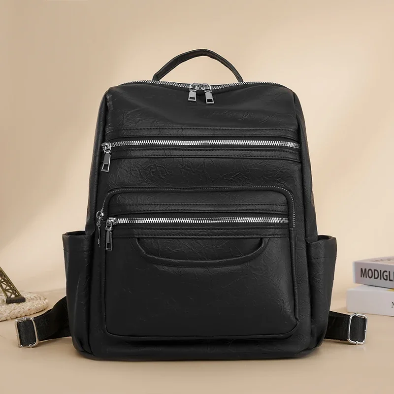 Женский рюкзак из ПУ кожи, повседневные универсальные вместительные Молодежные сумки на молнии для женщин 2024
Женский рюкзак из ПУ кожи, повседневные универсальные вместительные Молодежные сумки на молнии для женщин 2024