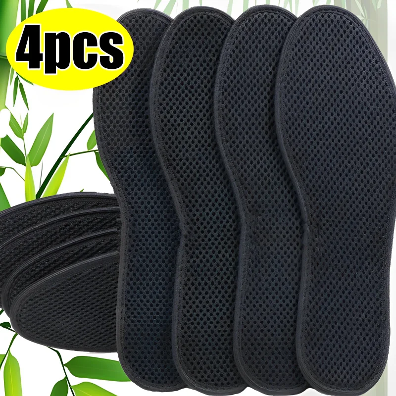 2/4pcs Bamboo Charcoal Deodorant Insoles for Shoes Plant Antibacterial Breathable Sports Insole Absorb-Sweat Soles Shoes Pads 
2/4pcs Bamboo Charcoal Deodorant Insoles for Shoes Plant Antibacterial Breathable Sports Insole Absorb-Sweat Soles Shoes Pads