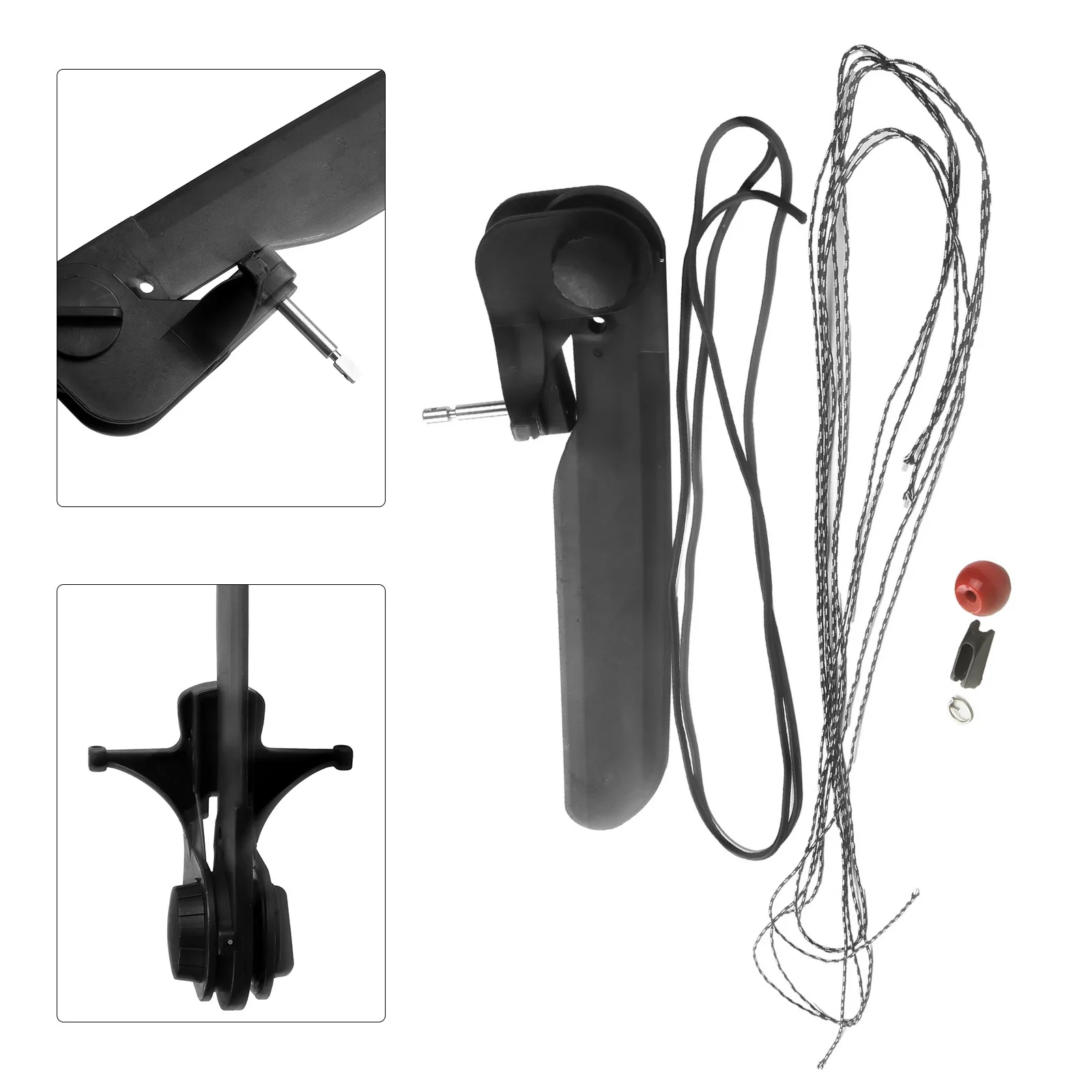 Boat Tail Kayak Rudder Canoe Kayak Direction Foot Control Rubber Steering System Tool Kits Thick Rope High Quality New
Boat Tail Kayak Rudder Canoe Kayak Direction Foot Control Rubber Steering System Tool Kits Thick Rope High Quality New
