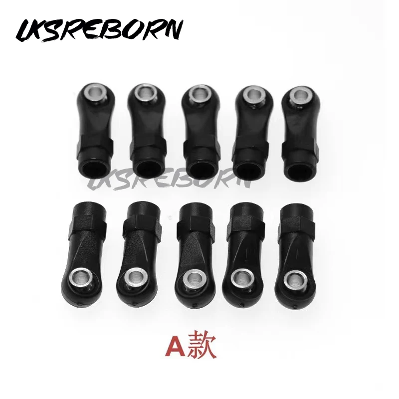 10pcs M4 Plastic Tie Push Link Rod End Joint Ball Head Holder for 1/8 & 1/10 RC Truck Buggy Crawler Car Accessory E474 
10pcs M4 Plastic Tie Push Link Rod End Joint Ball Head Holder for 1/8 & 1/10 RC Truck Buggy Crawler Car Accessory E474