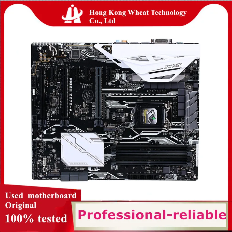Материнская плата Intel Z270 PRIME Z270-A Z270A, б/у оригинальная материнская плата LGA 1151 LGA1151 DDR4 64 Гб USB2.0 USB3.0 SATA3 для настольного компьютера
Материнская плата Intel Z270 PRIME Z270-A Z270A, б/у оригинальная материнская плата LGA 1151 LGA1151 DDR4 64 Гб USB2.0 USB3.0 SATA3 для настольного компьютера