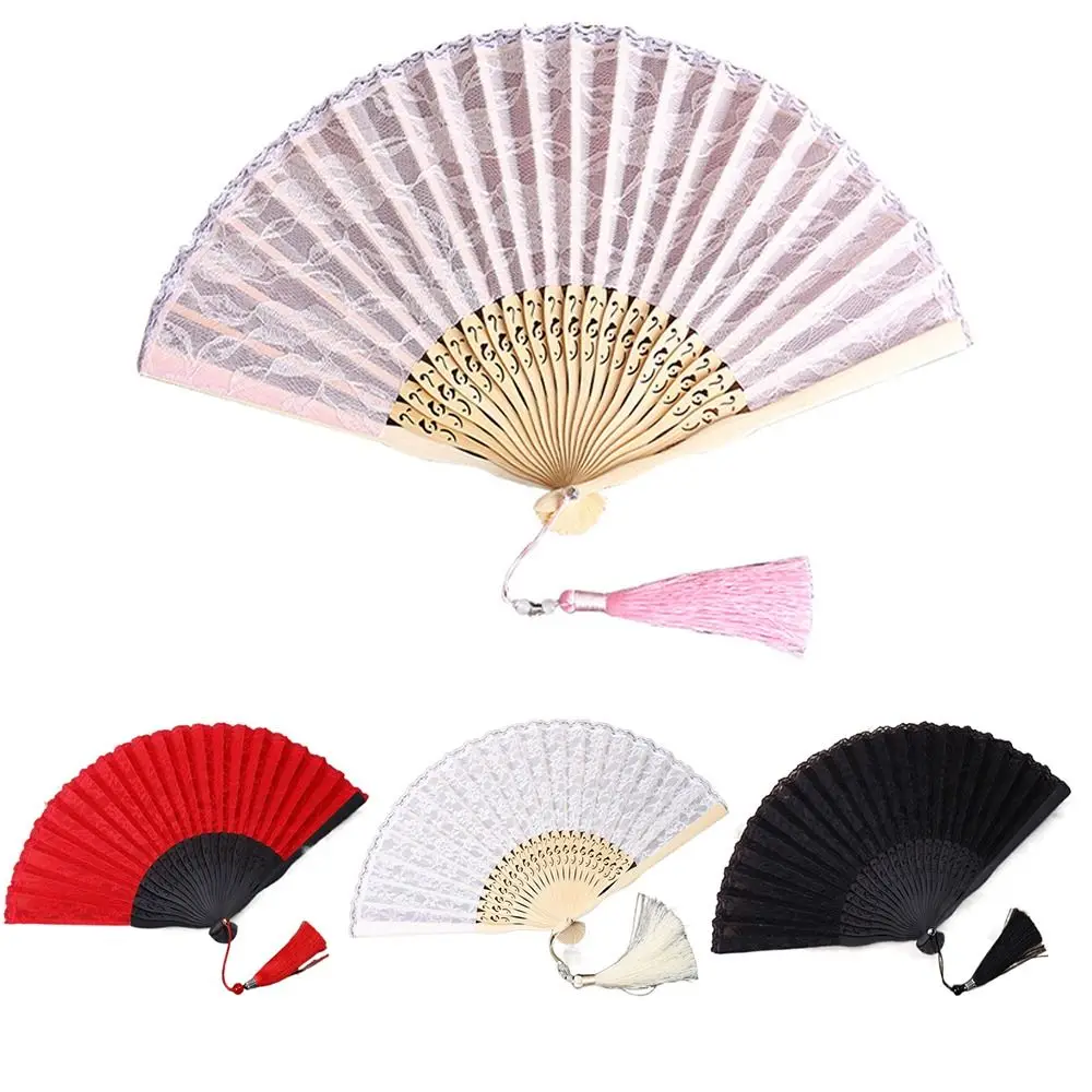 Portable Folding Fan Fan Flowers Pattern Tassel Pendent Chinese Fan Durable Lightweight Lace Handheld Fans Hanfu Accessory
Portable Folding Fan Fan Flowers Pattern Tassel Pendent Chinese Fan Durable Lightweight Lace Handheld Fans Hanfu Accessory