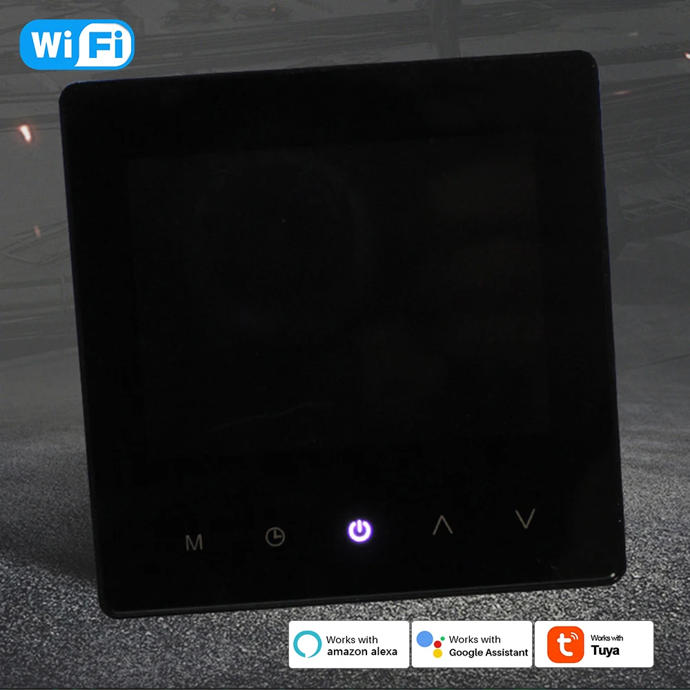 Digital Smart Wifi Thermostat Electric Floor Heating Water/Gas Boiler LCD Touch Temperature Control for Home Alexa
Digital Smart Wifi Thermostat Electric Floor Heating Water/Gas Boiler LCD Touch Temperature Control for Home Alexa