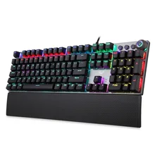 AULA F2088 Mechanical Gaming Keyboard Anti-ghosting 104 brown Switch blue Wired Mixed Backlit Keyborad for Game Laptop PC
AULA F2088 Mechanical Gaming Keyboard Anti-ghosting 104 brown Switch blue Wired Mixed Backlit Keyborad for Game Laptop PC