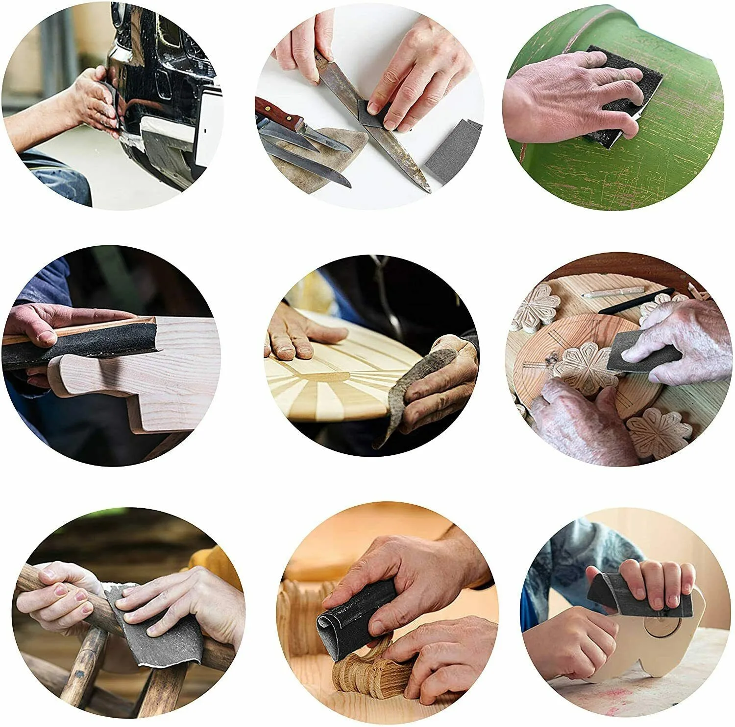 10Pcs Wet Dry Sandpaper 3in*5-1/2in 600/800/1000/1200/1500/2000/2500Grit Metal Glass Ceramic Wood Wall Polishing Grinding Tool
10Pcs Wet Dry Sandpaper 3in*5-1/2in 600/800/1000/1200/1500/2000/2500Grit Metal Glass Ceramic Wood Wall Polishing Grinding Tool