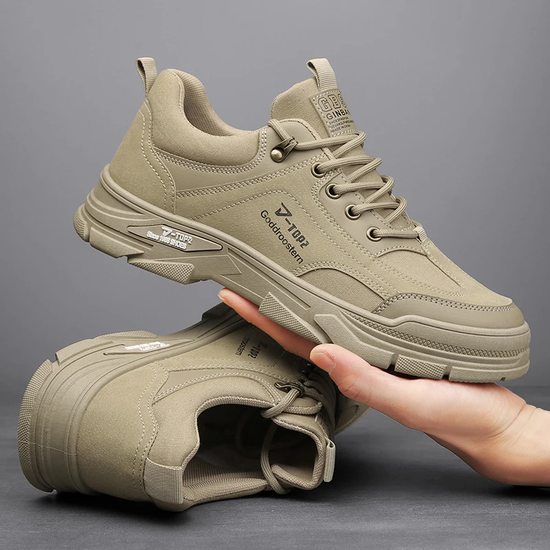 Spring New Style Men Casual Shoes Solid Color Leather Sneakers Non-Slip Outsole Fashion Rubber Soft-Soled Wearable Vintage Style
Spring New Style Men Casual Shoes Solid Color Leather Sneakers Non-Slip Outsole Fashion Rubber Soft-Soled Wearable Vintage Style