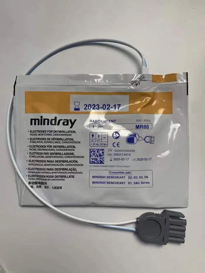 Mindray A ED electrode Adult MR60 MR62 Children MR61 for D1 D2 D3 D5 D6 new original
Mindray A ED electrode Adult MR60 MR62 Children MR61 for D1 D2 D3 D5 D6 new original