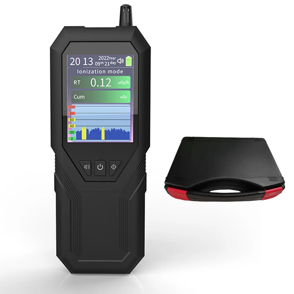 Electromagnetic Nuclear Radiation Detector Device X γ Hard β Rays Real Time Monitoring Machine LCD Display Sound Alarm Function
Electromagnetic Nuclear Radiation Detector Device X γ Hard β Rays Real Time Monitoring Machine LCD Display Sound Alarm Function