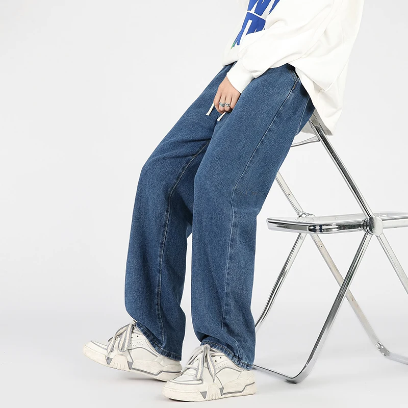Privathinker Retro Washed Jeans Men Baggy Straight Wide Leg Pants Streetwear Solid Color Korean Fashion Y2k Cowboys Trousers
Privathinker Retro Washed Jeans Men Baggy Straight Wide Leg Pants Streetwear Solid Color Korean Fashion Y2k Cowboys Trousers