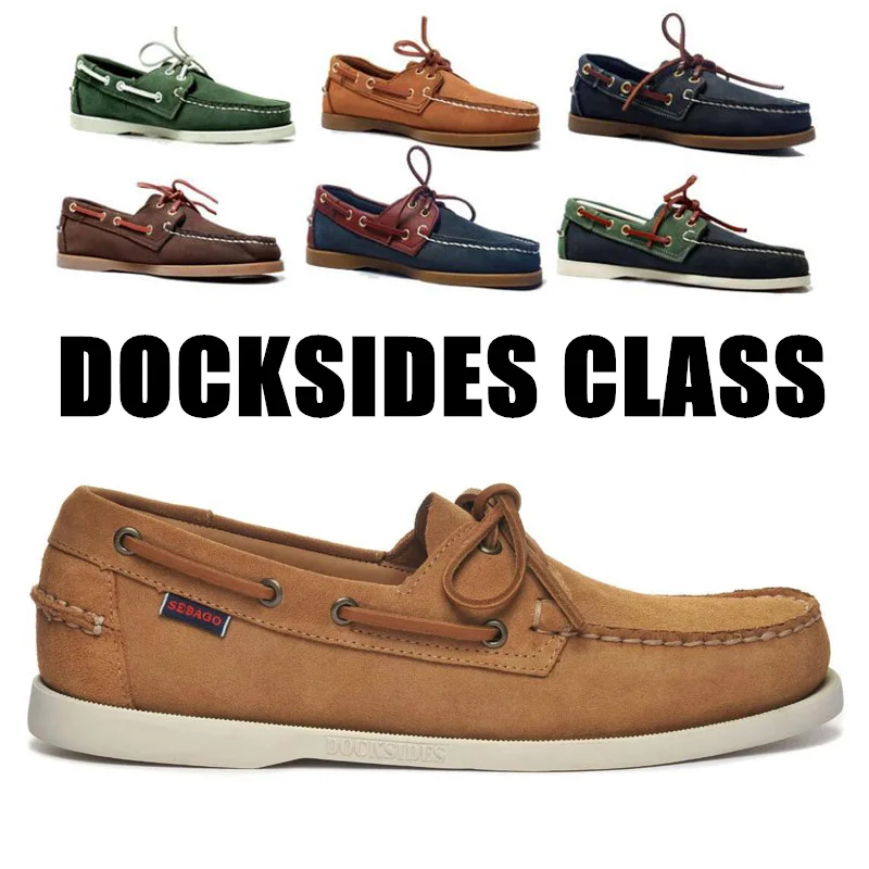 Authentic Sebago Docksides Shoes - Premium Leather Moc Toe Lace Up Boat Shoes 20% LM002
Authentic Sebago Docksides Shoes - Premium Leather Moc Toe Lace Up Boat Shoes 20% LM002