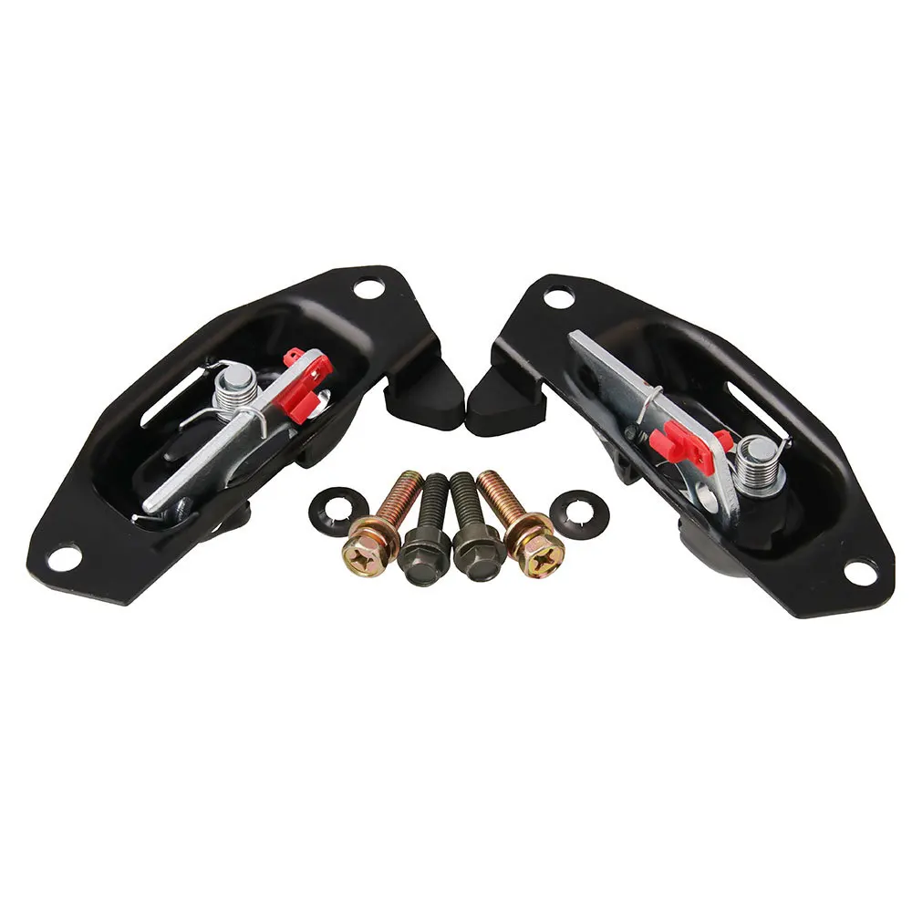 Left & Right Pair Tailgate Latch Lever with Striker Bolt, Fit for 1999-2007 Chevy Silverado 15921948 15921949
Left & Right Pair Tailgate Latch Lever with Striker Bolt, Fit for 1999-2007 Chevy Silverado 15921948 15921949
