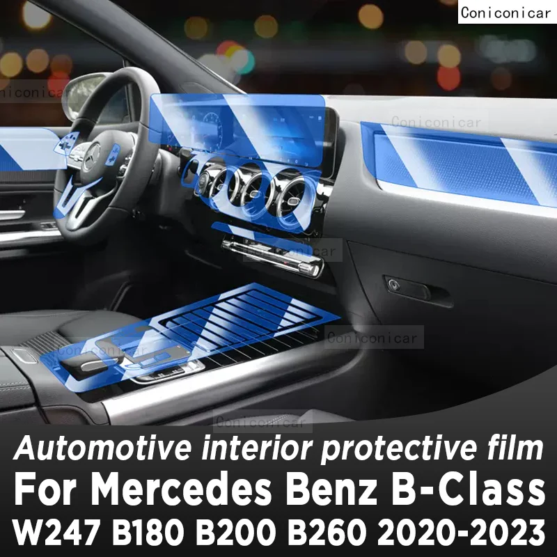 For MB W247 B-Class B180 B200 2020-2023 Gearbox Panel Navigation Automotive Interior Screen Protective Film TPU Anti-Scratch
For MB W247 B-Class B180 B200 2020-2023 Gearbox Panel Navigation Automotive Interior Screen Protective Film TPU Anti-Scratch