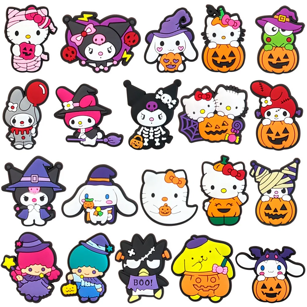 1-20Pcs Sanrio Hello Kitty Shoe Charms Cartoon halloween Series Shoes Decoration Accessorie Buckle DIY Clogs Sandal Wristband
1-20Pcs Sanrio Hello Kitty Shoe Charms Cartoon halloween Series Shoes Decoration Accessorie Buckle DIY Clogs Sandal Wristband