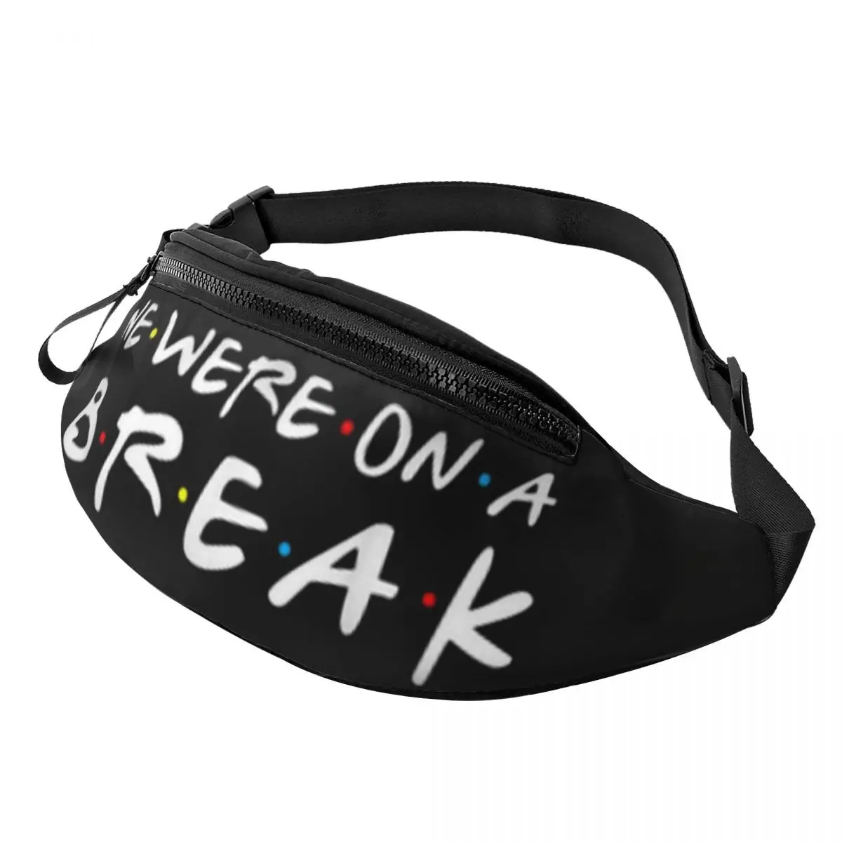 Fashion Friends TV Show Funny Quote Fanny PackWe Were Break Crossbody Waist Bag for Travel Cycling Phone Money Pouch
Fashion Friends TV Show Funny Quote Fanny PackWe Were Break Crossbody Waist Bag for Travel Cycling Phone Money Pouch