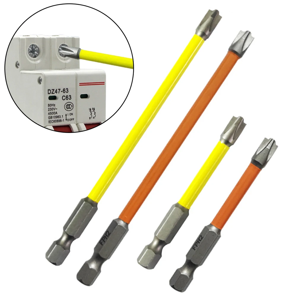 4Pcs FPH2 Screwdriver Bit Magnetic Slotted Cross Head 65/110mm Special For Electrician Repairing Electric Driver Tools Parts
4Pcs FPH2 Screwdriver Bit Magnetic Slotted Cross Head 65/110mm Special For Electrician Repairing Electric Driver Tools Parts