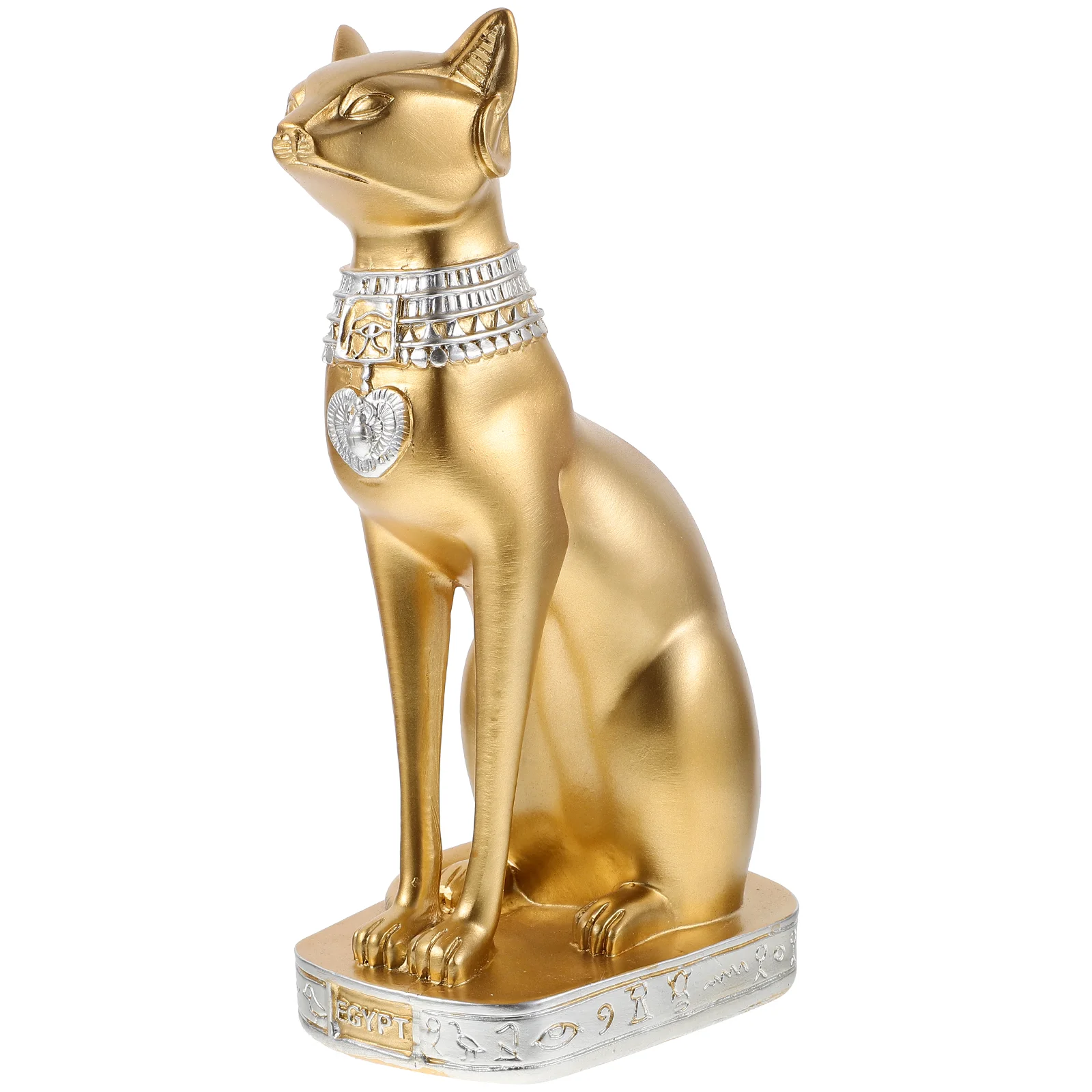 Egypt Cat Statue Egyptian Collectible Figurine Cat Goddess Statue Resin Crafts Statue Ornaments Cute Novelty Cat
Egypt Cat Statue Egyptian Collectible Figurine Cat Goddess Statue Resin Crafts Statue Ornaments Cute Novelty Cat