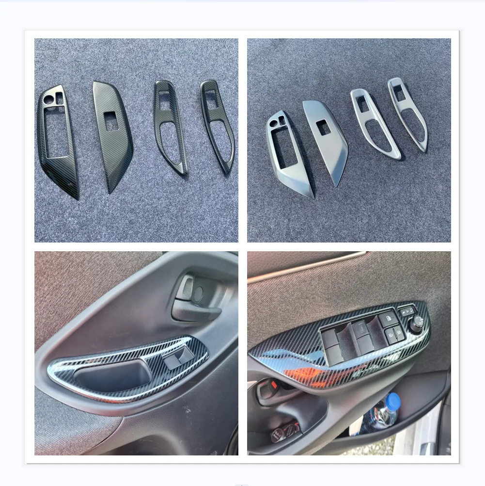 Аксессуары LHD для Toyota Yaris Cross 2020-2022, подлокотник для окон автомобиля из нержавеющей стали, декоративная крышка для стекла, переключатель подъема, отделка 
Аксессуары LHD для Toyota Yaris Cross 2020-2022, подлокотник для окон автомобиля из нержавеющей стали, декоративная крышка для стекла, переключатель подъема, отделка