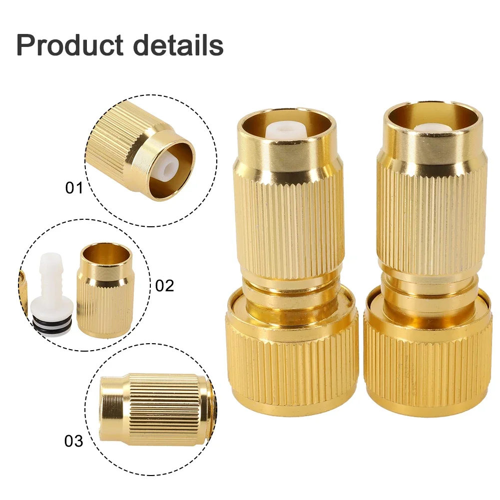 Adaptor Connector Watering Equipment 2pcs 6.2x2.2x2.5cm Aluminum Alloy Expandable Irrigation Systems High Quality
Adaptor Connector Watering Equipment 2pcs 6.2x2.2x2.5cm Aluminum Alloy Expandable Irrigation Systems High Quality