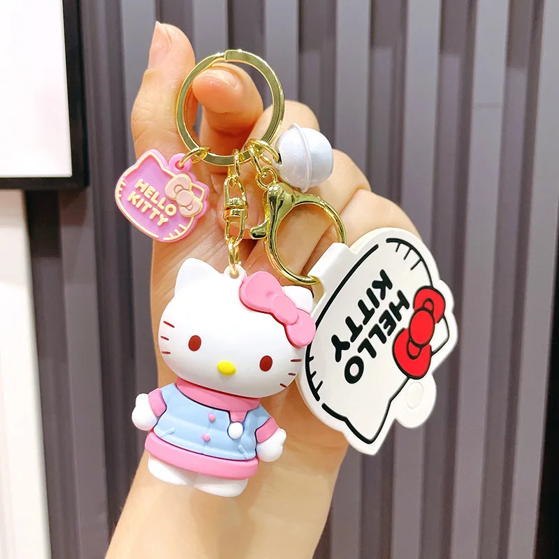 Hello Kitty Keychain Cute Cartoon Melody Kuromi Cinnamoroll Doll Pendant Decoration Keyring Jewelry Girl&child Gifts Toy
Hello Kitty Keychain Cute Cartoon Melody Kuromi Cinnamoroll Doll Pendant Decoration Keyring Jewelry Girl&child Gifts Toy