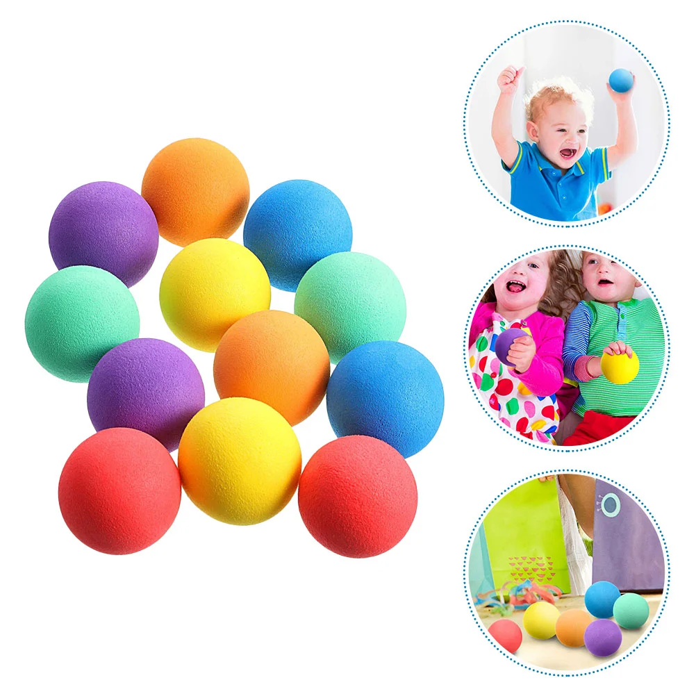 

24 Pcs Gifts Eva Sponge Ball Kids Balls Toys Mini for Child Coloful Filler Relax Baby