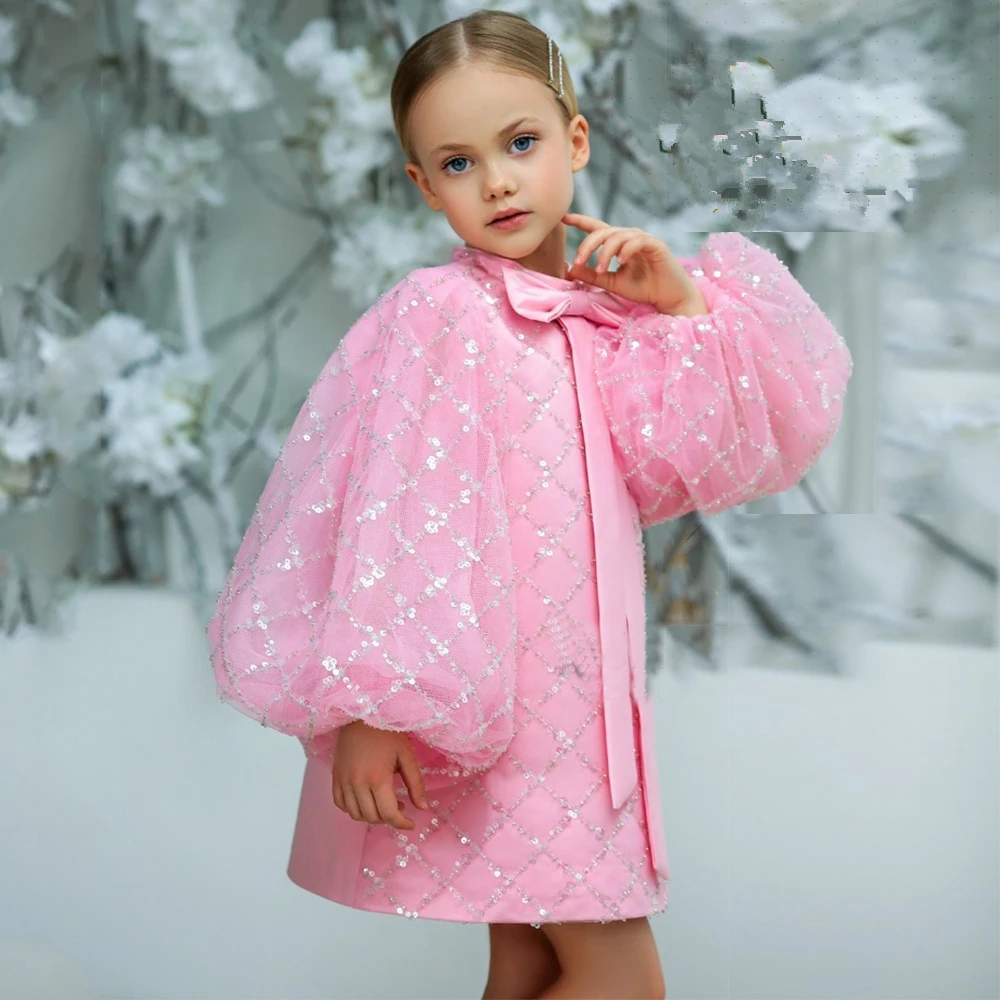 Pink Fluffy Flower Girl Dress Party Kids Birthday Sleeveless Princess Lace A-Line Simple Beach Dresses
Pink Fluffy Flower Girl Dress Party Kids Birthday Sleeveless Princess Lace A-Line Simple Beach Dresses