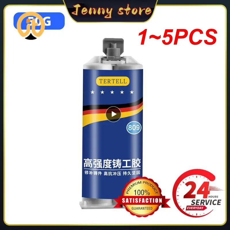 

1~5PCS 50g/100g Metal Repair Paste 2 In1 Industrial A&B Caster Glue Heat Resistant Sealant Cold Weld Strong Defect Repair Agent
