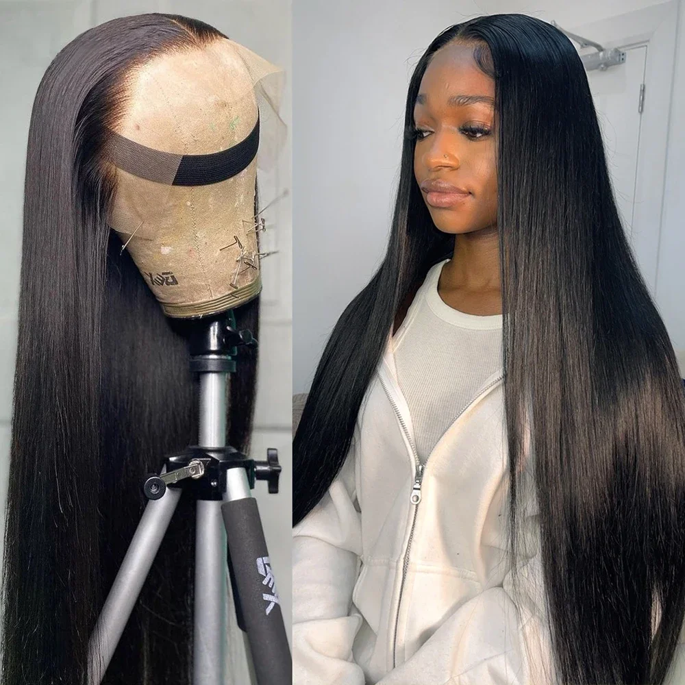 Straight 250% Lace Frontal Wig 360 HD Lace Closure Wigs 4x4 HD Transparent Brazilian 250 Density Human Hair Wigs For Black Women
Straight 250% Lace Frontal Wig 360 HD Lace Closure Wigs 4x4 HD Transparent Brazilian 250 Density Human Hair Wigs For Black Women