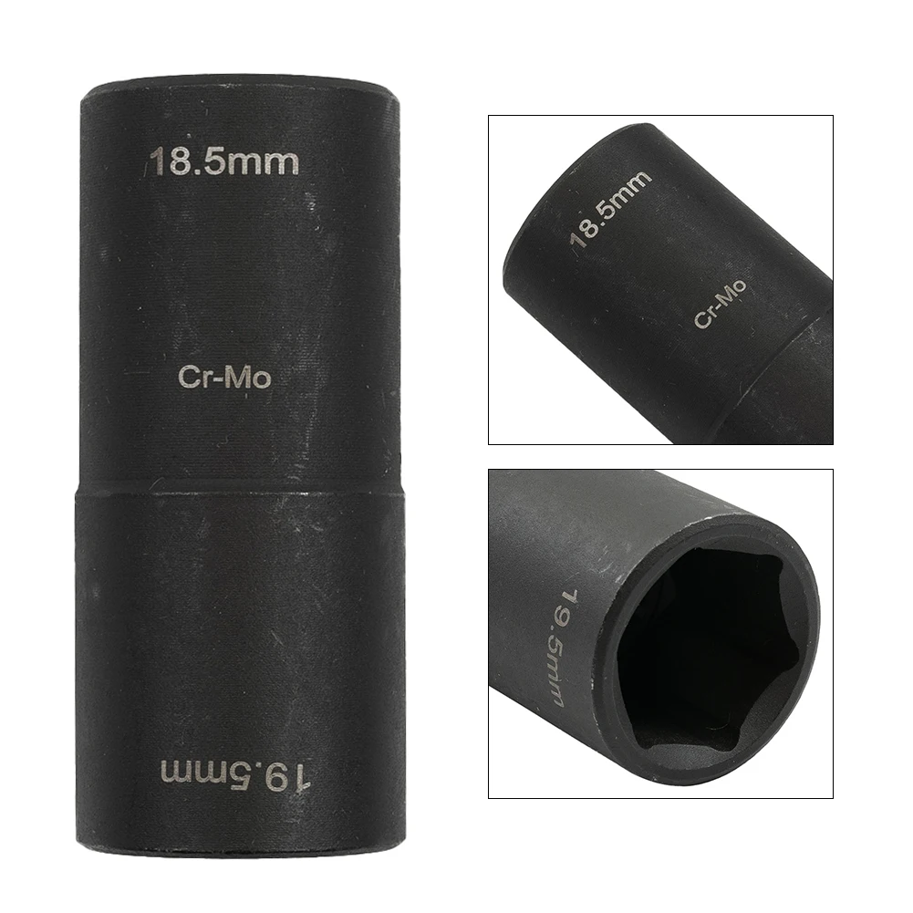 Damaged Lug Socket Tool Deep Length Flip Impact Set Wheel Nut Removal Socket 18.5mm X 19.5mm Double-ended Tire Sleeve
Damaged Lug Socket Tool Deep Length Flip Impact Set Wheel Nut Removal Socket 18.5mm X 19.5mm Double-ended Tire Sleeve