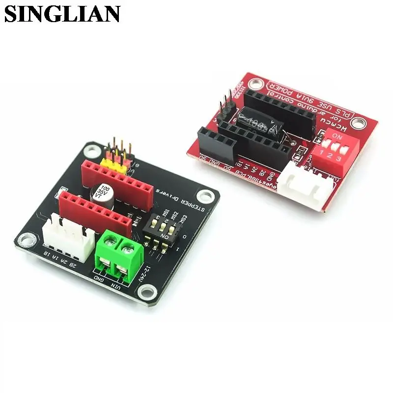 3D Printer Accessory A4988/DRV8825 Stepper Motor Drive Control Board Expansion Board
3D Printer Accessory A4988/DRV8825 Stepper Motor Drive Control Board Expansion Board