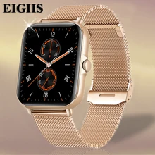 EIGIIS Women Men Smart Watch Real-time Heart Rate Monitoring Bluetooth Call GTS 3 Smart Clock Waterproof Ladies Fitness Tracker
EIGIIS Women Men Smart Watch Real-time Heart Rate Monitoring Bluetooth Call GTS 3 Smart Clock Waterproof Ladies Fitness Tracker