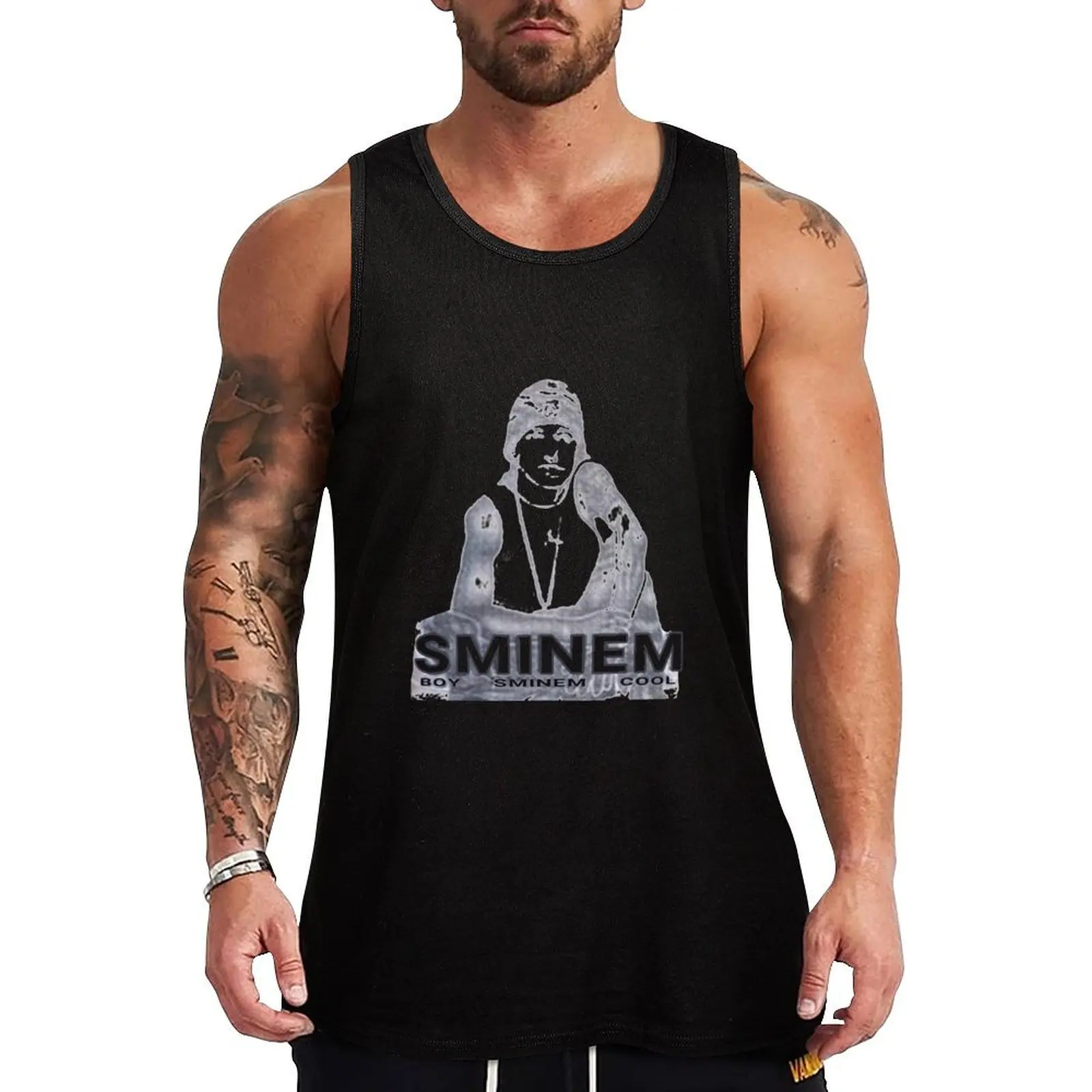 BOY SMINEM COOL Tank Top gym t-shirts man Men's sleeveless gym top men gym clothing 
BOY SMINEM COOL Tank Top gym t-shirts man Men's sleeveless gym top men gym clothing