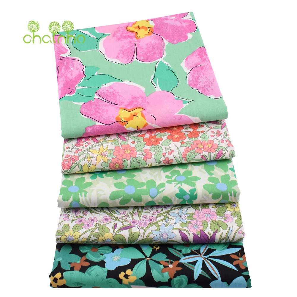 Chainho,Printed Plain Weave Poplin Cotton Fabric,DIY Sewing Quilting Material,Patchwork Cloth,Green Floral Series,3 Sizes,PCC76
Chainho,Printed Plain Weave Poplin Cotton Fabric,DIY Sewing Quilting Material,Patchwork Cloth,Green Floral Series,3 Sizes,PCC76