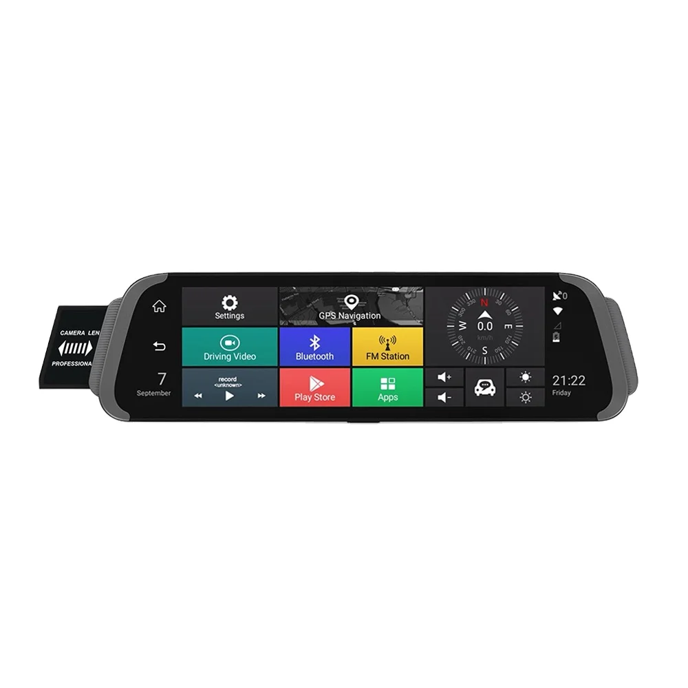 

10" 3G Touch Screen Rear View Camera Mirror Dash Camera 1080P Car DVR Night Vision Dash Cam Auto Driving Recorder Dashcam
