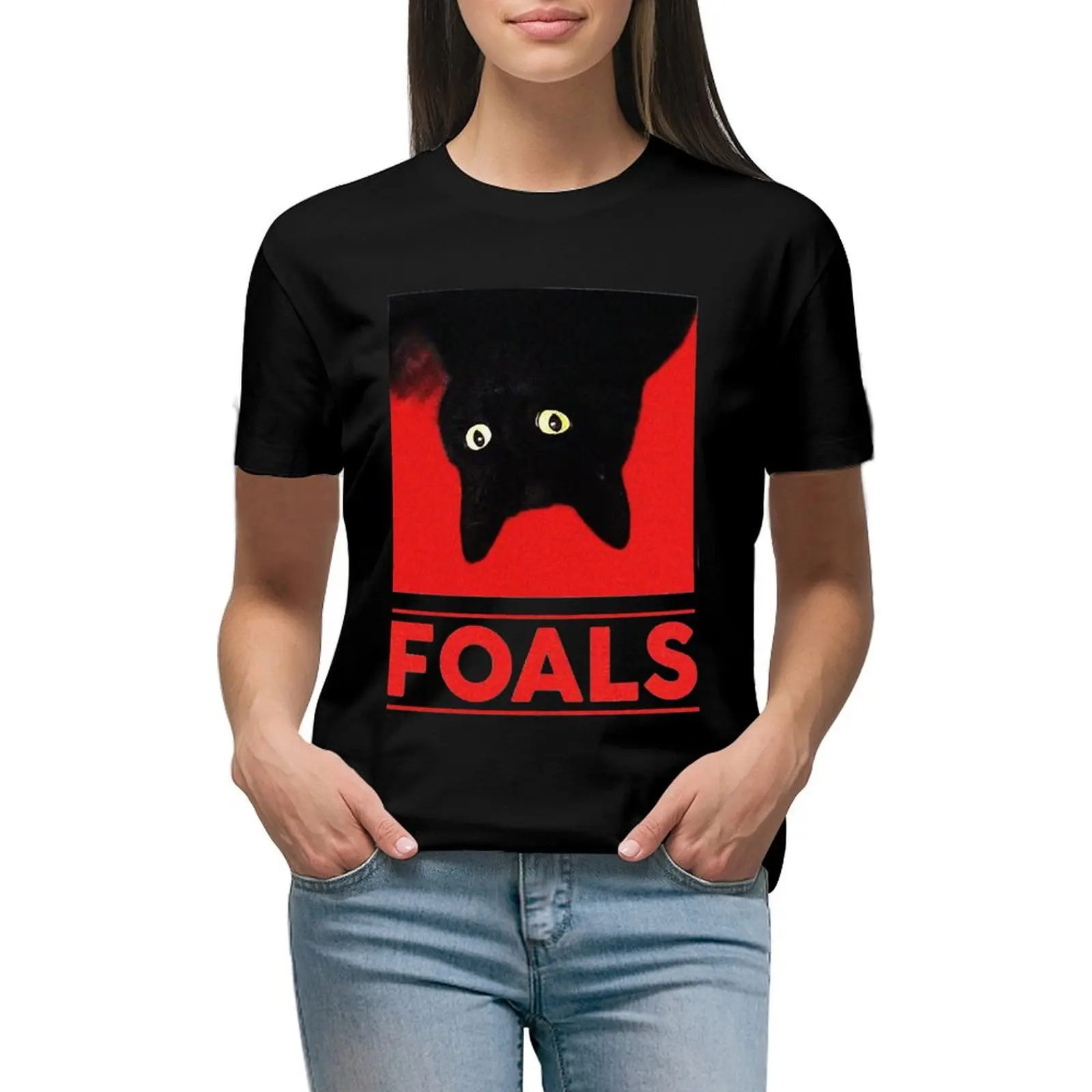 Funny Gift Black Cat Foals Gifts For Fan T-Shirt Aesthetic clothing anime clothes sublime T-shirt Women
Funny Gift Black Cat Foals Gifts For Fan T-Shirt Aesthetic clothing anime clothes sublime T-shirt Women